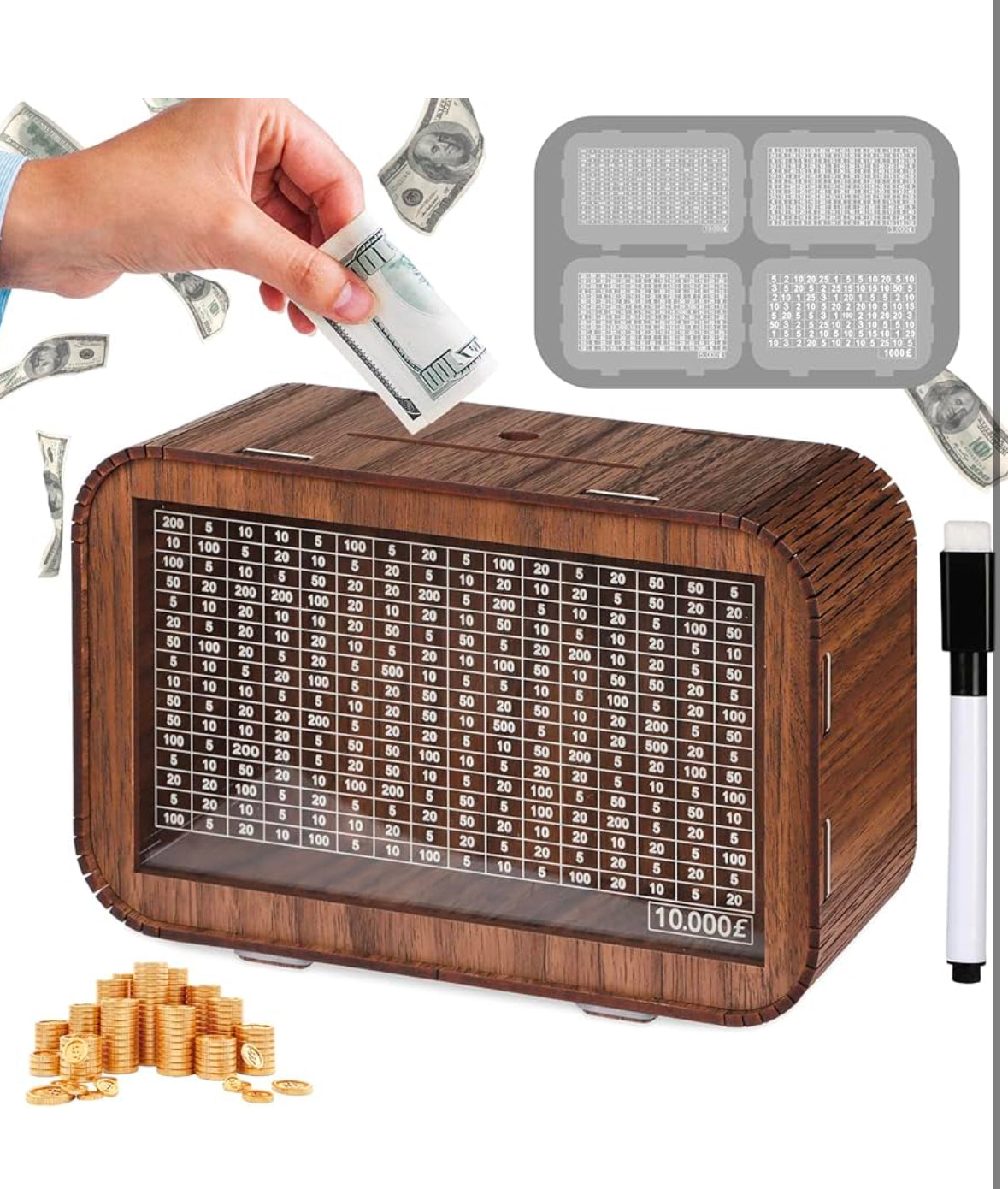 Money box savings