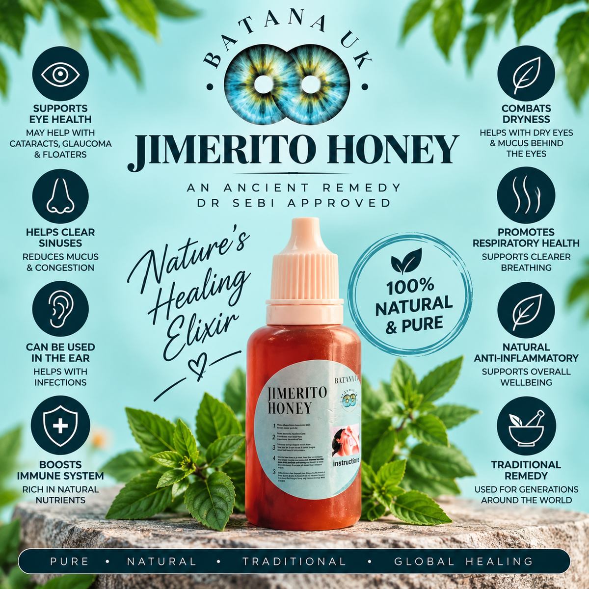 Raw Jimerito honey from Honduras