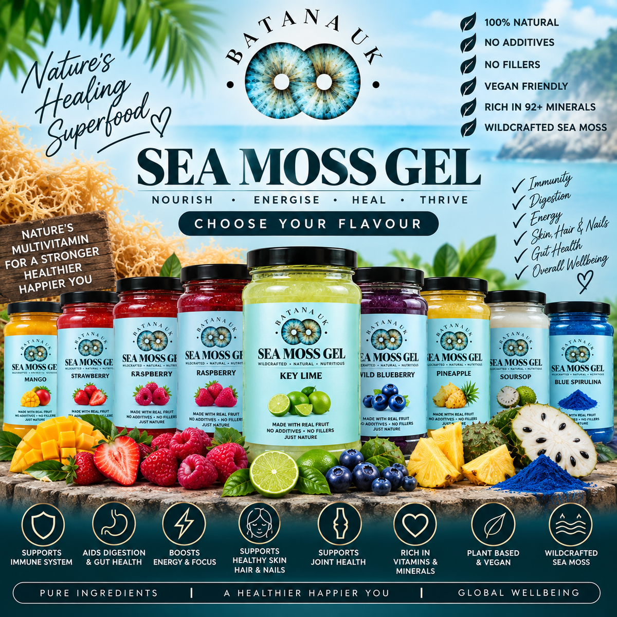 Seamoss gel